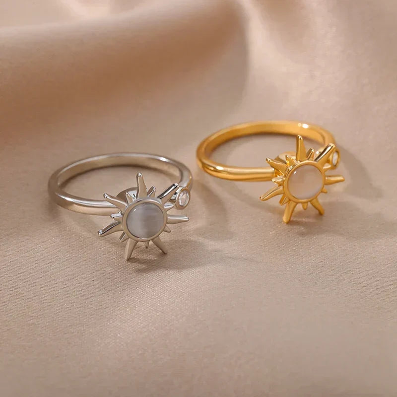 Helia – Anillo solar giratorio y relajante