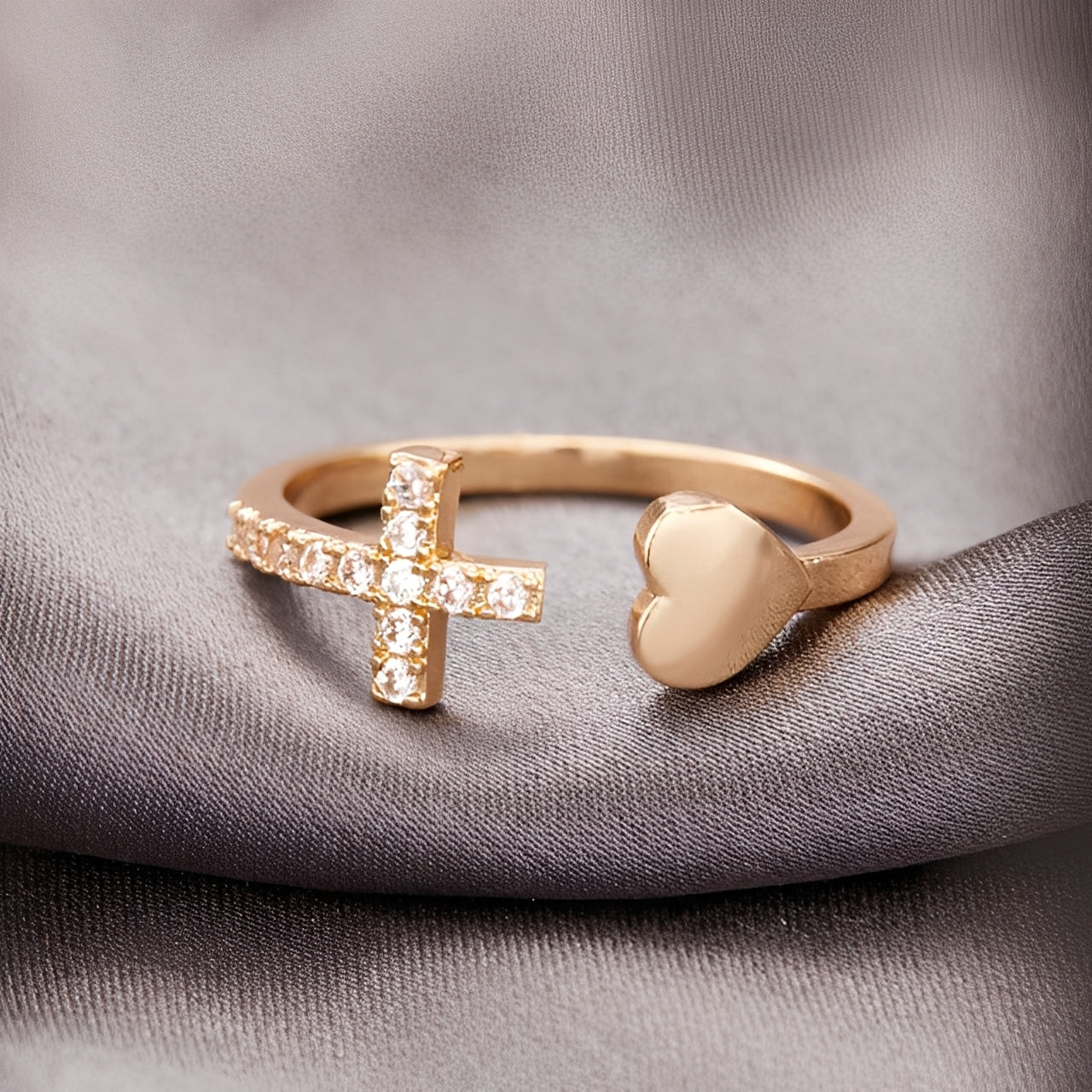 Maelys – Anillo cruzado para damas