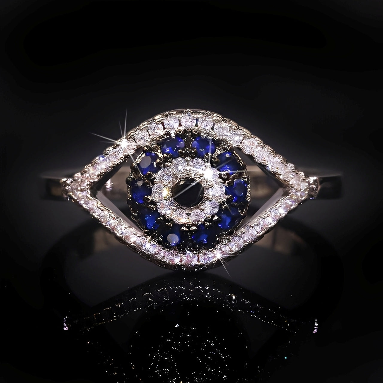 Eleni – Anillo de Protección Ojo Azul Matiasma