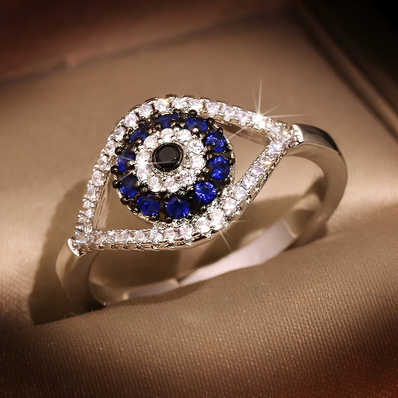Eleni – Anillo de Protección Ojo Azul Matiasma