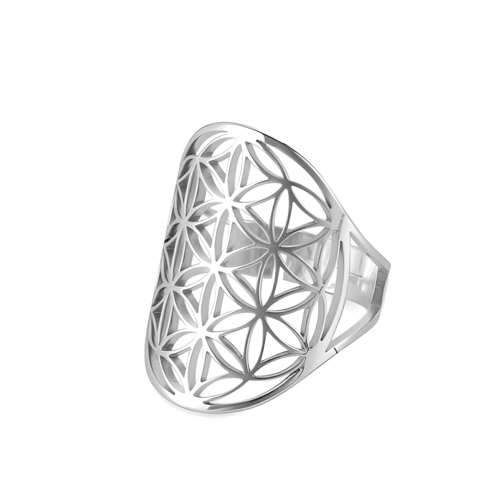 Myrrha – Anillo energético Flor de la Vida