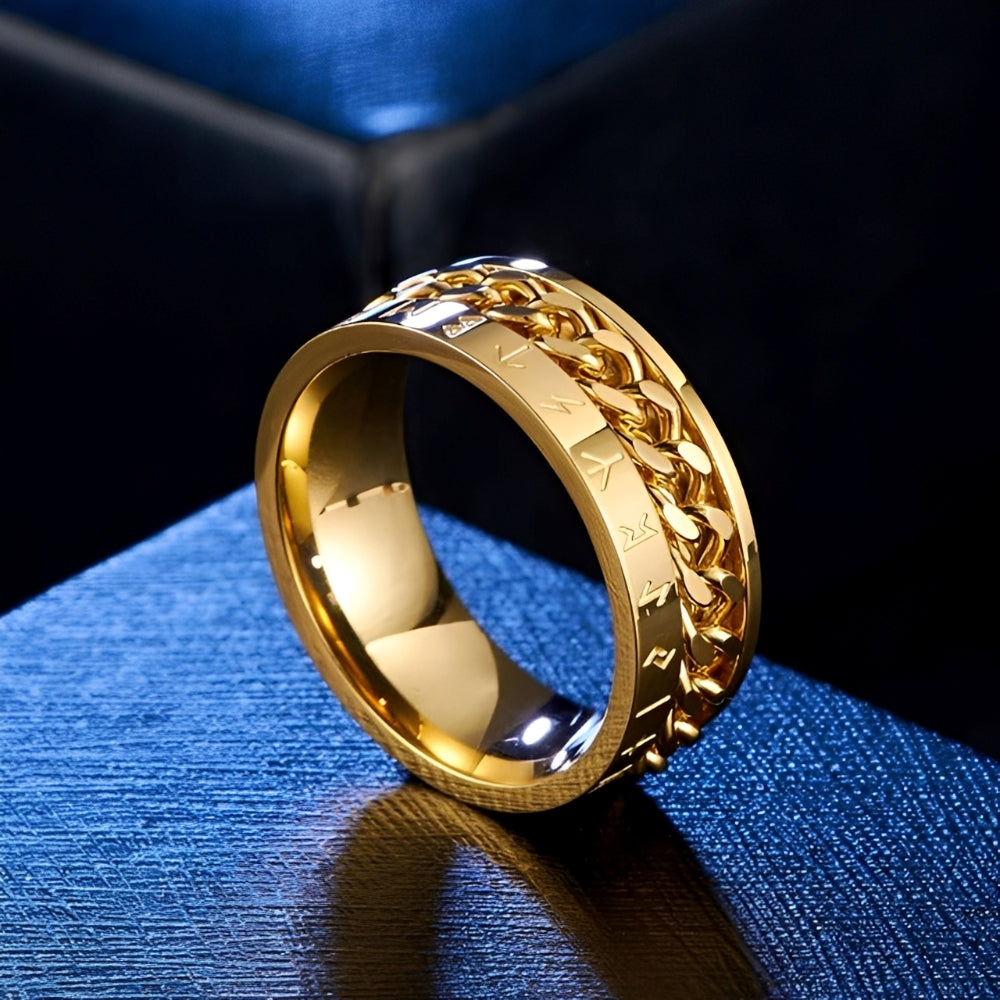 Eirik – Anillo nórdico vikingo en 3 colores