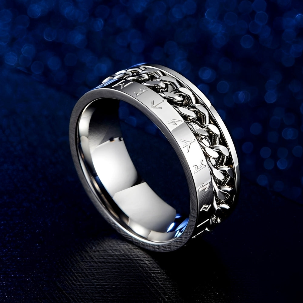 Eirik – Anillo nórdico vikingo en 3 colores