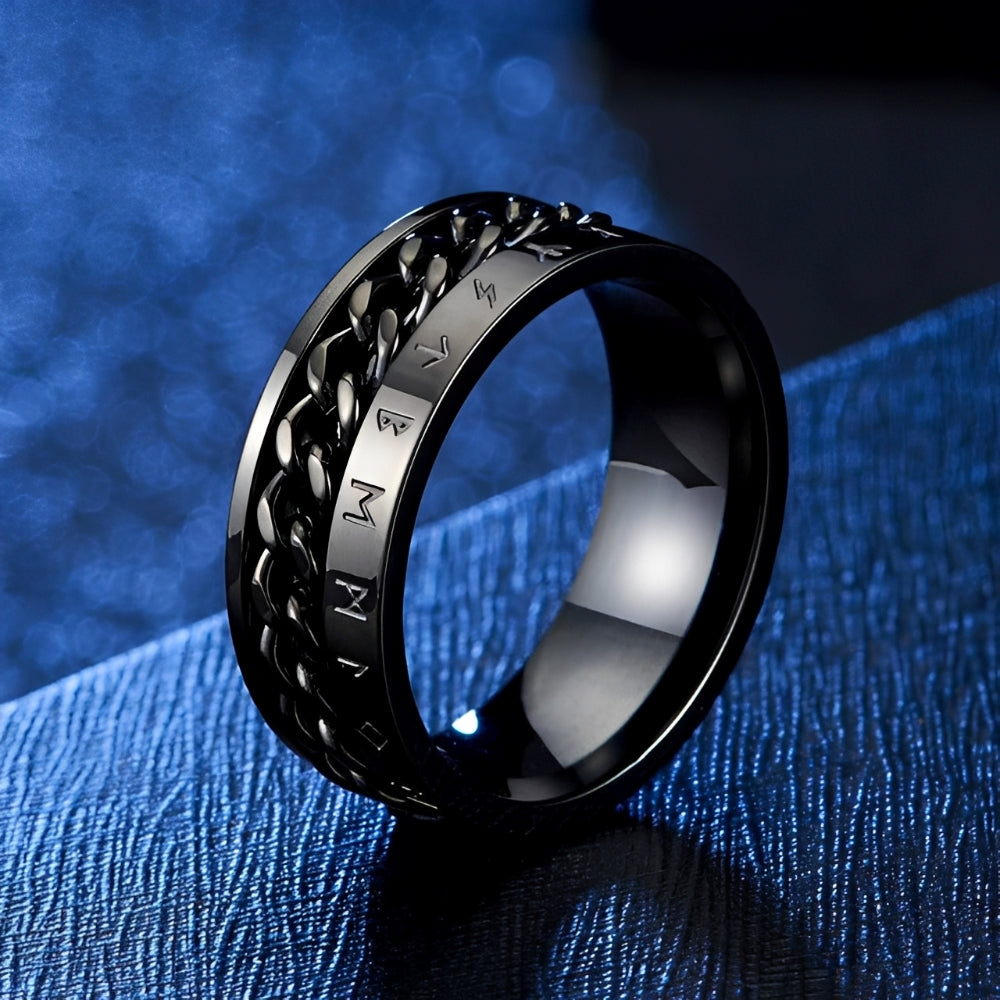 Eirik – Anillo nórdico vikingo en 3 colores