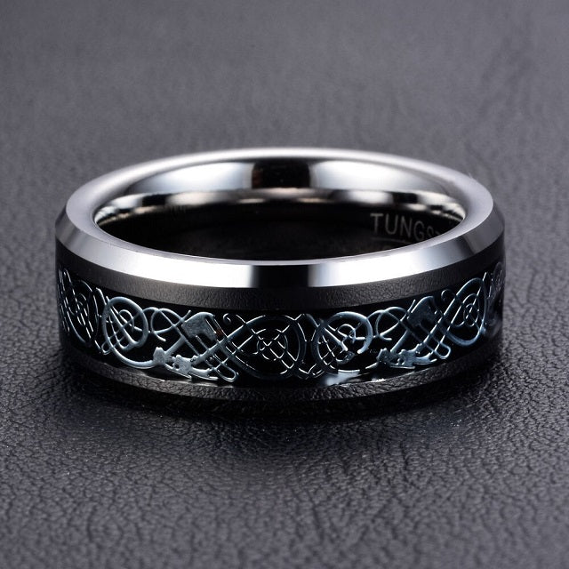 Jarl – Anillo vikingo con diseño arcaico