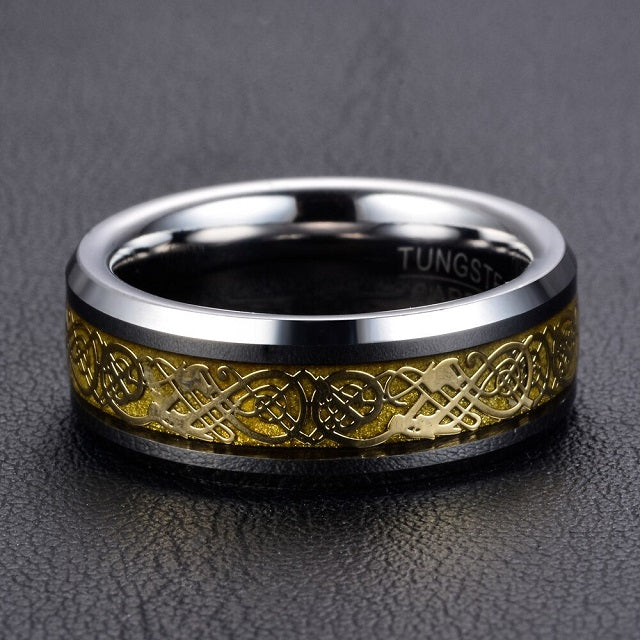 Jarl – Anillo vikingo con diseño arcaico