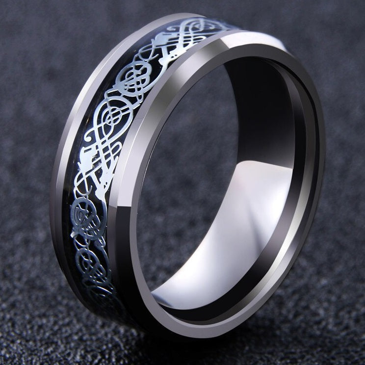 Jarl – Anillo vikingo con diseño arcaico