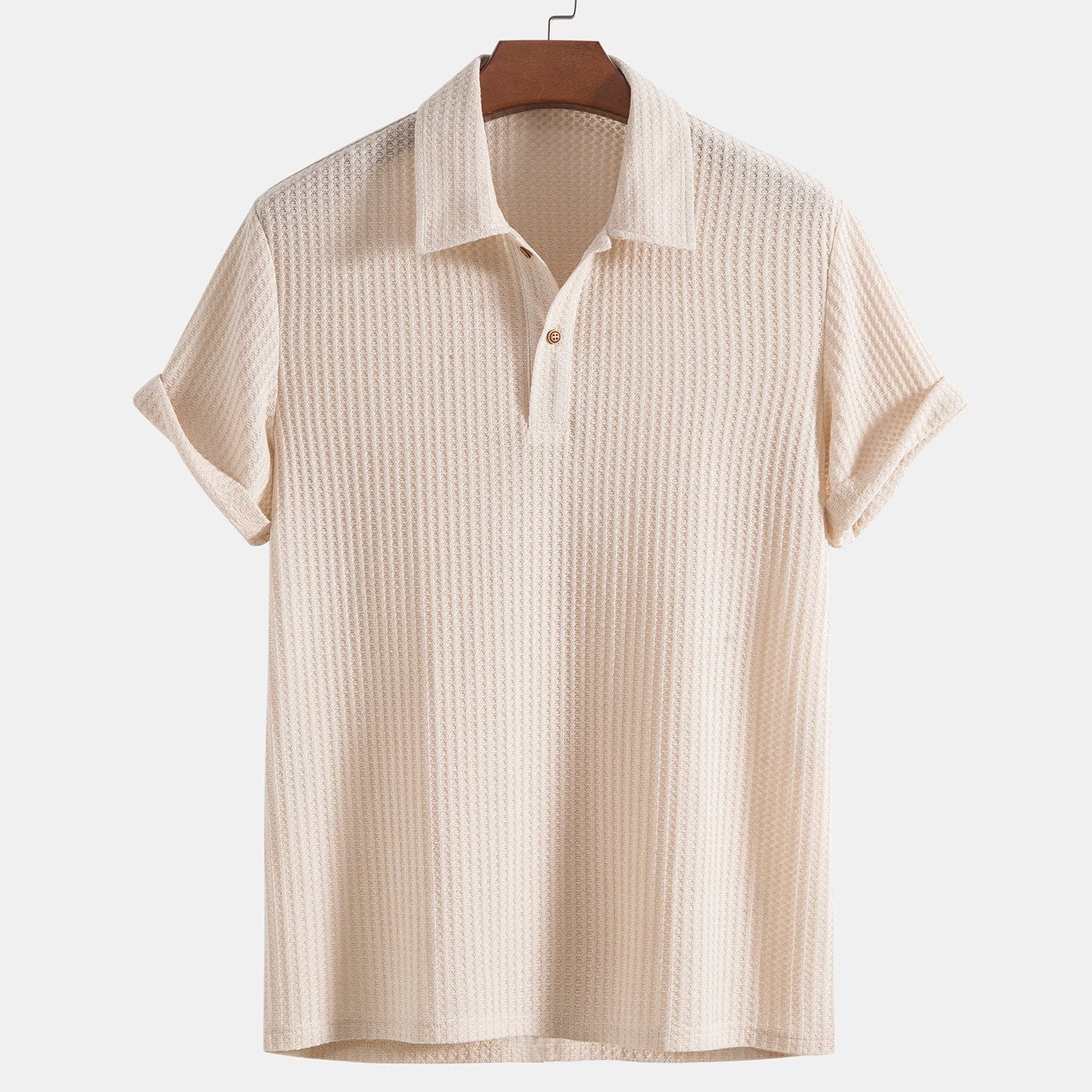 Aria - camiseta corta con botones