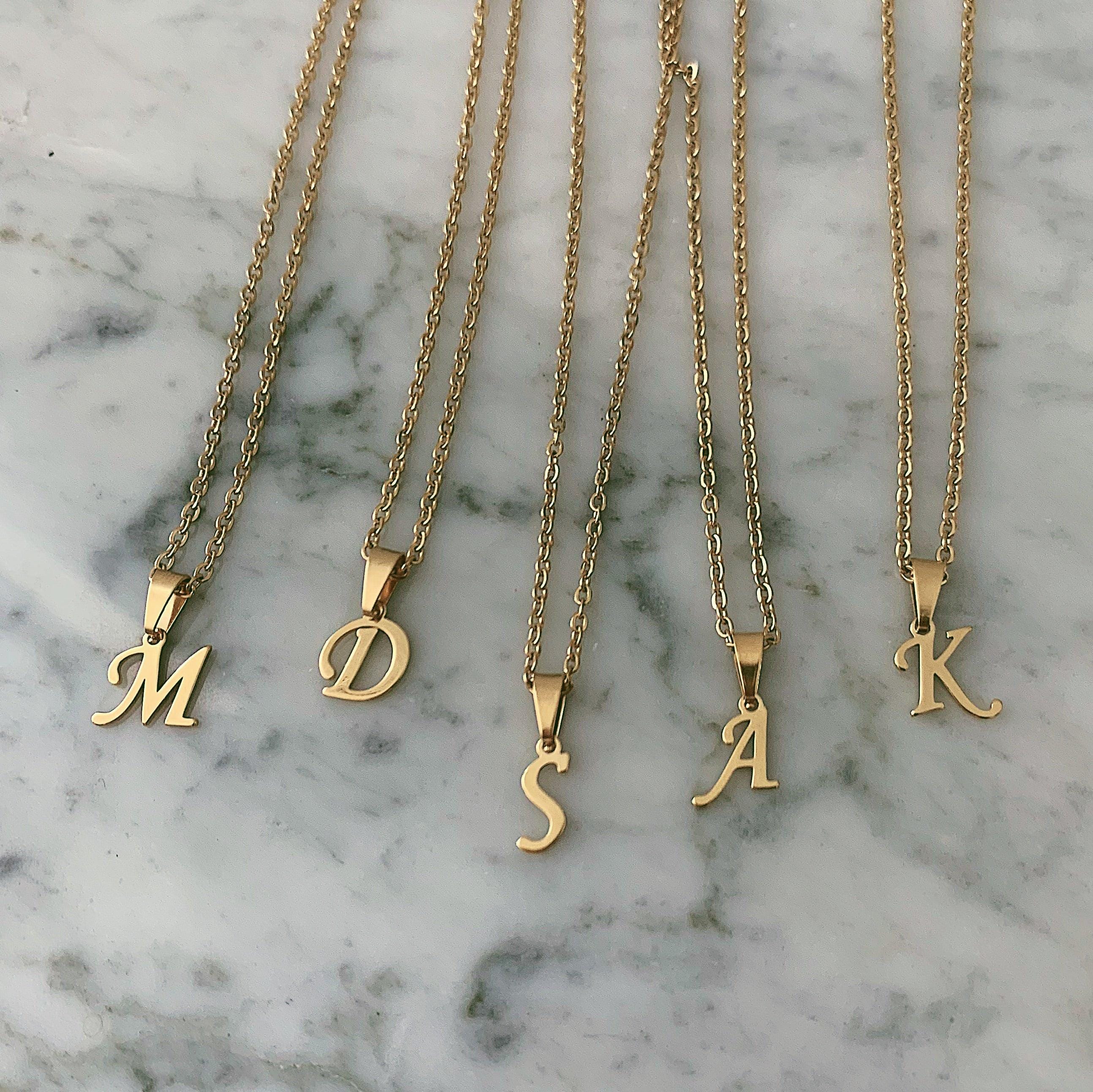 Alessia – Collar de iniciales 26 letras