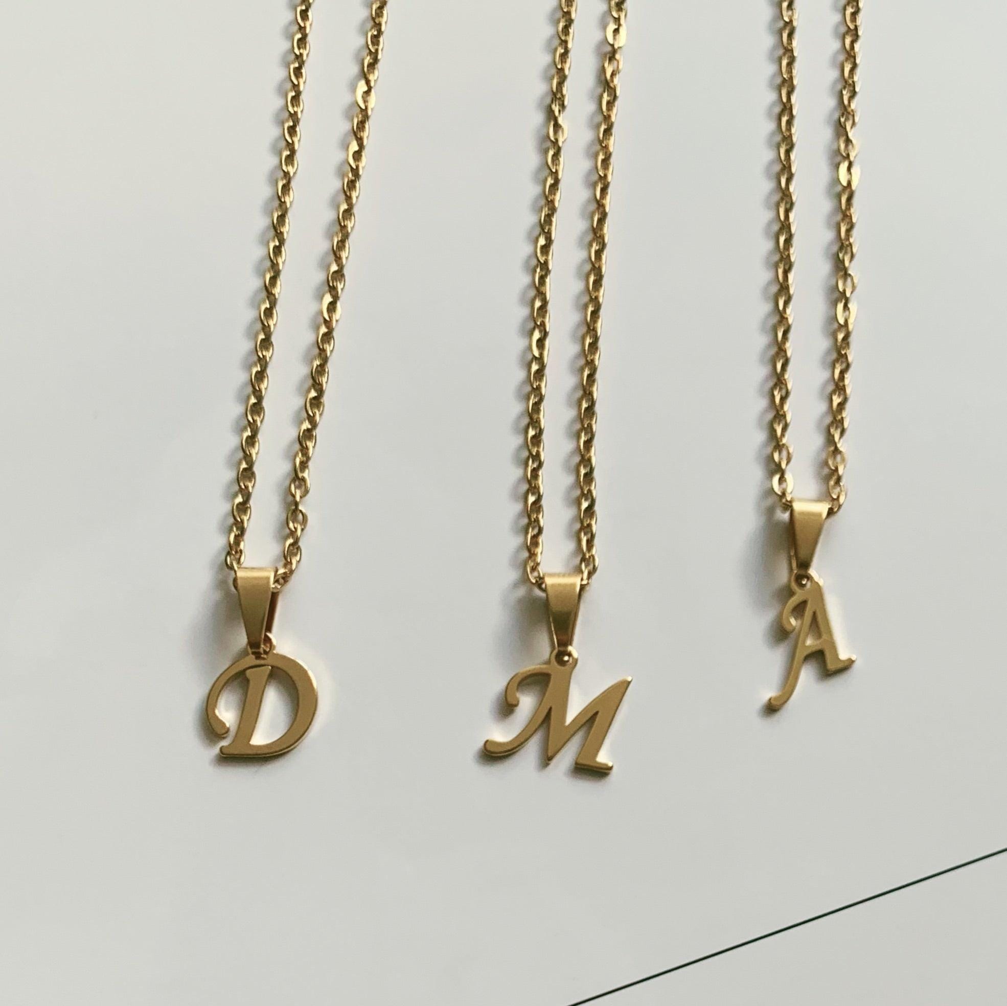 Alessia – Collar de iniciales 26 letras