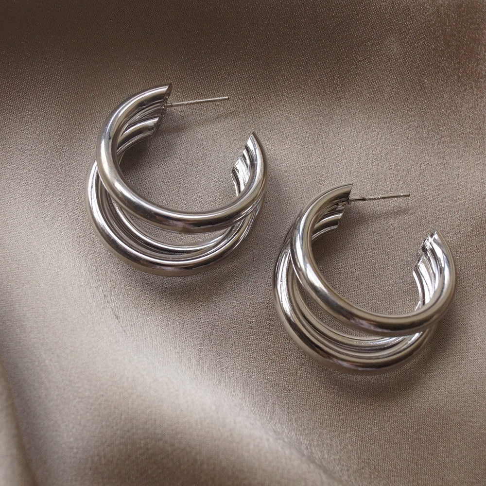 Mila - Aros triples audaces en plata