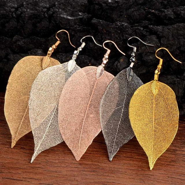 Larah – Pendientes de hoja estilo Boho