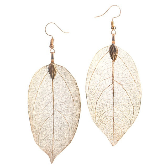 Larah – Pendientes de hoja estilo Boho