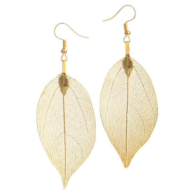 Larah – Pendientes de hoja estilo Boho