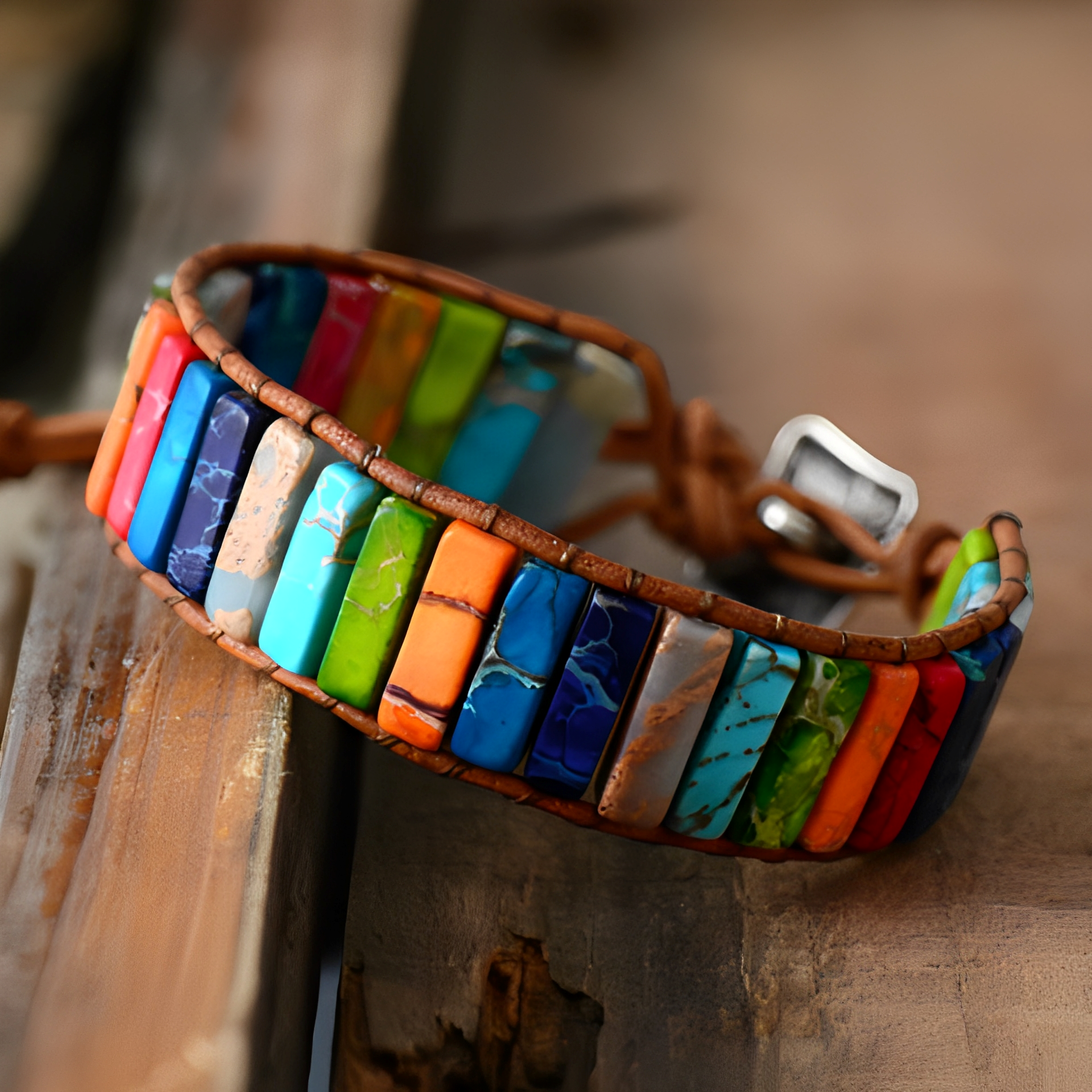 Serenya – Pulsera espiritual de piedras naturales