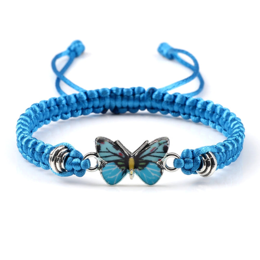 Elvina – Pulsera de mariposa azul
