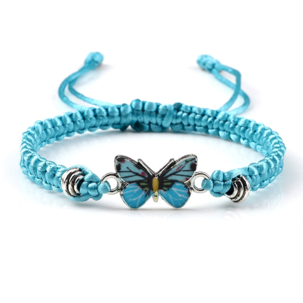 Elvina – Pulsera de mariposa azul