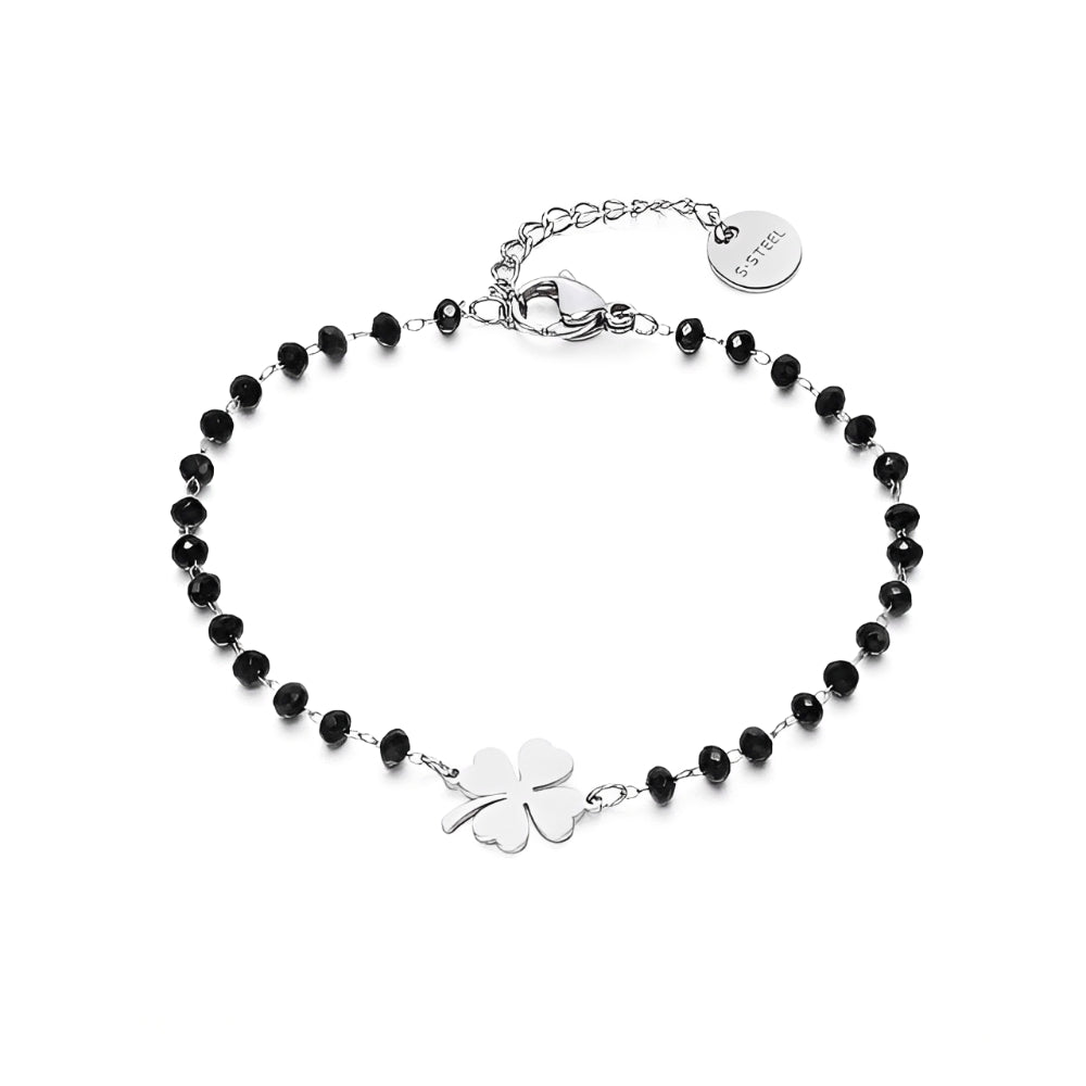 Faelya – Pulsera amuleto de trébol de cuatro hojas