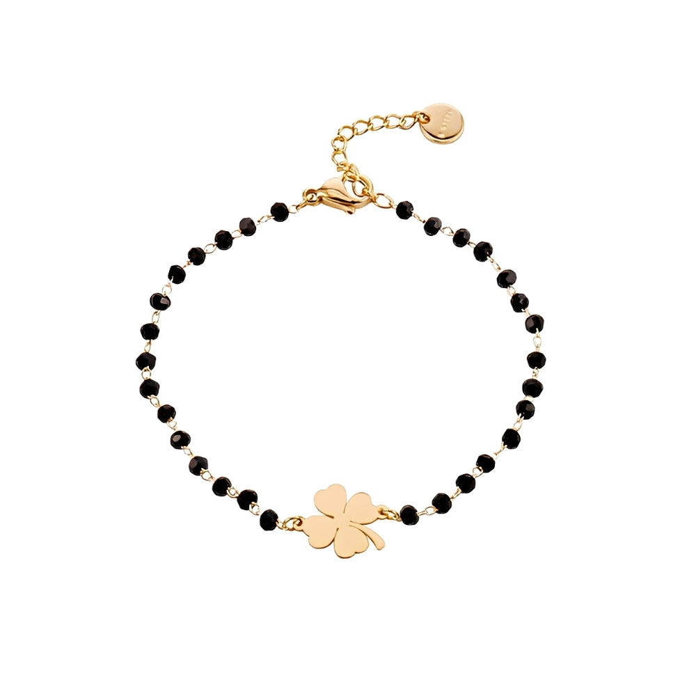 Faelya – Pulsera amuleto de trébol de cuatro hojas
