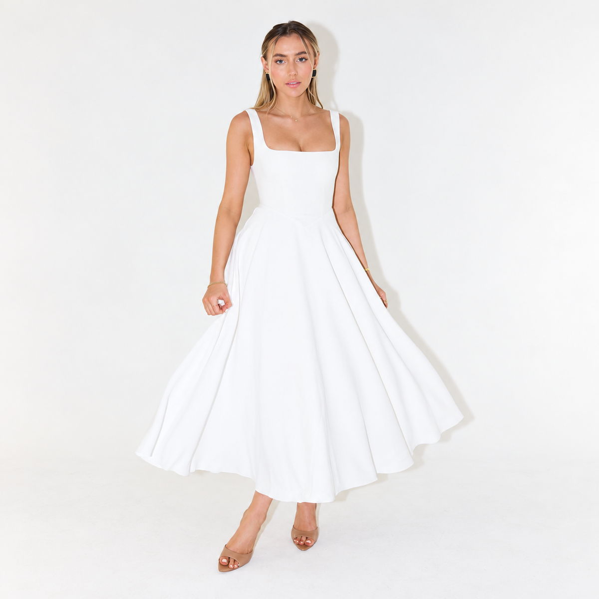 Melisandre - Midi Vestido Damas, Elegante & Versátil