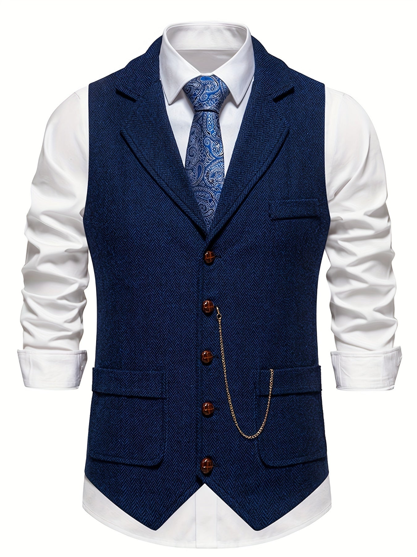 Melvyn - Clásica, elegante chaleco para hombres