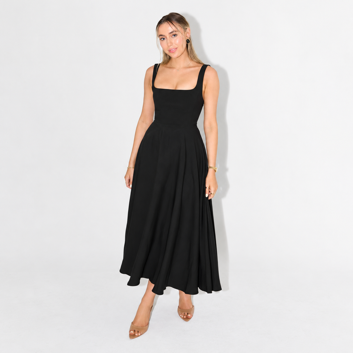 Melisandre - Midi Vestido Damas, Elegante & Versátil
