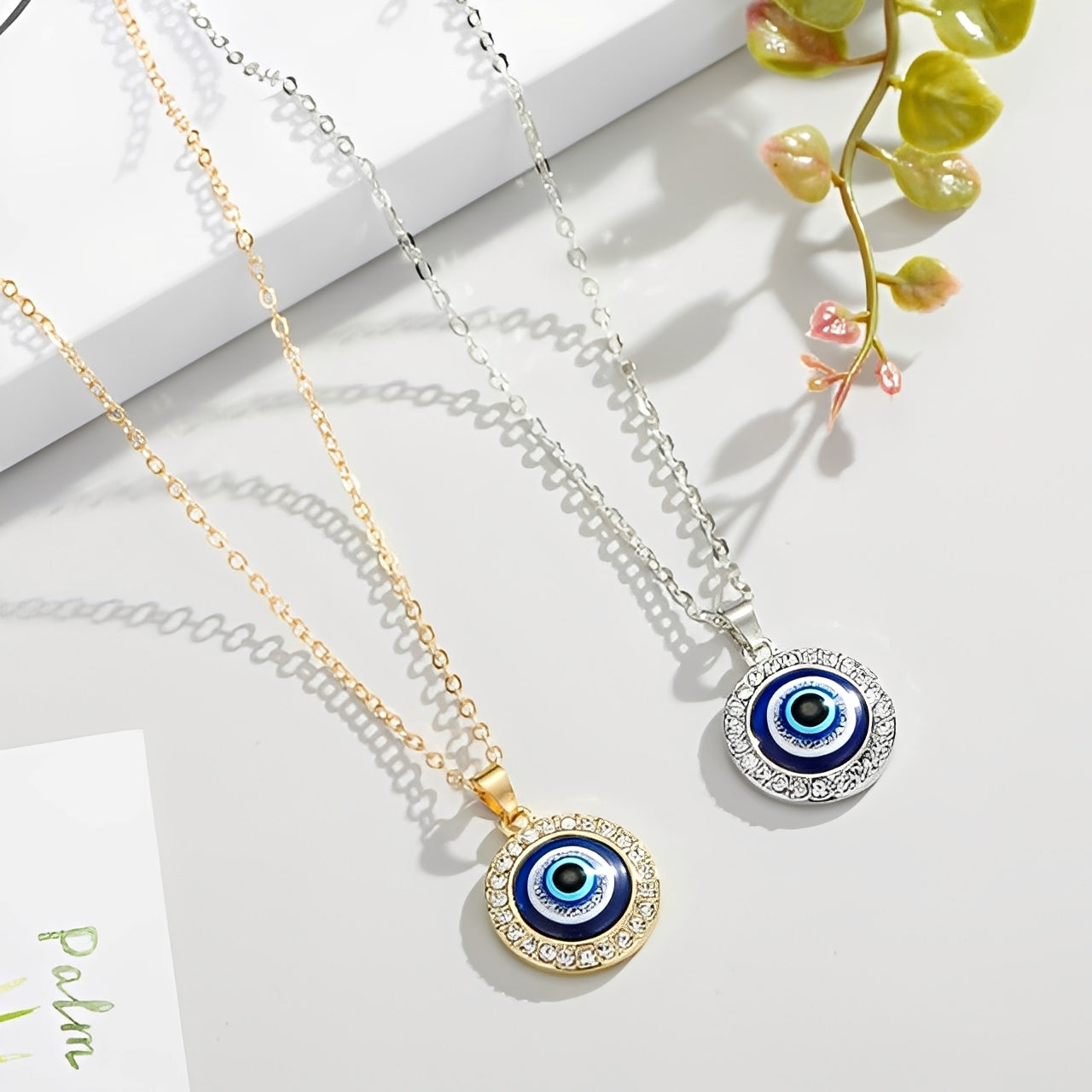 Eleni – Collar con Ojo Azul Protector Matiasma