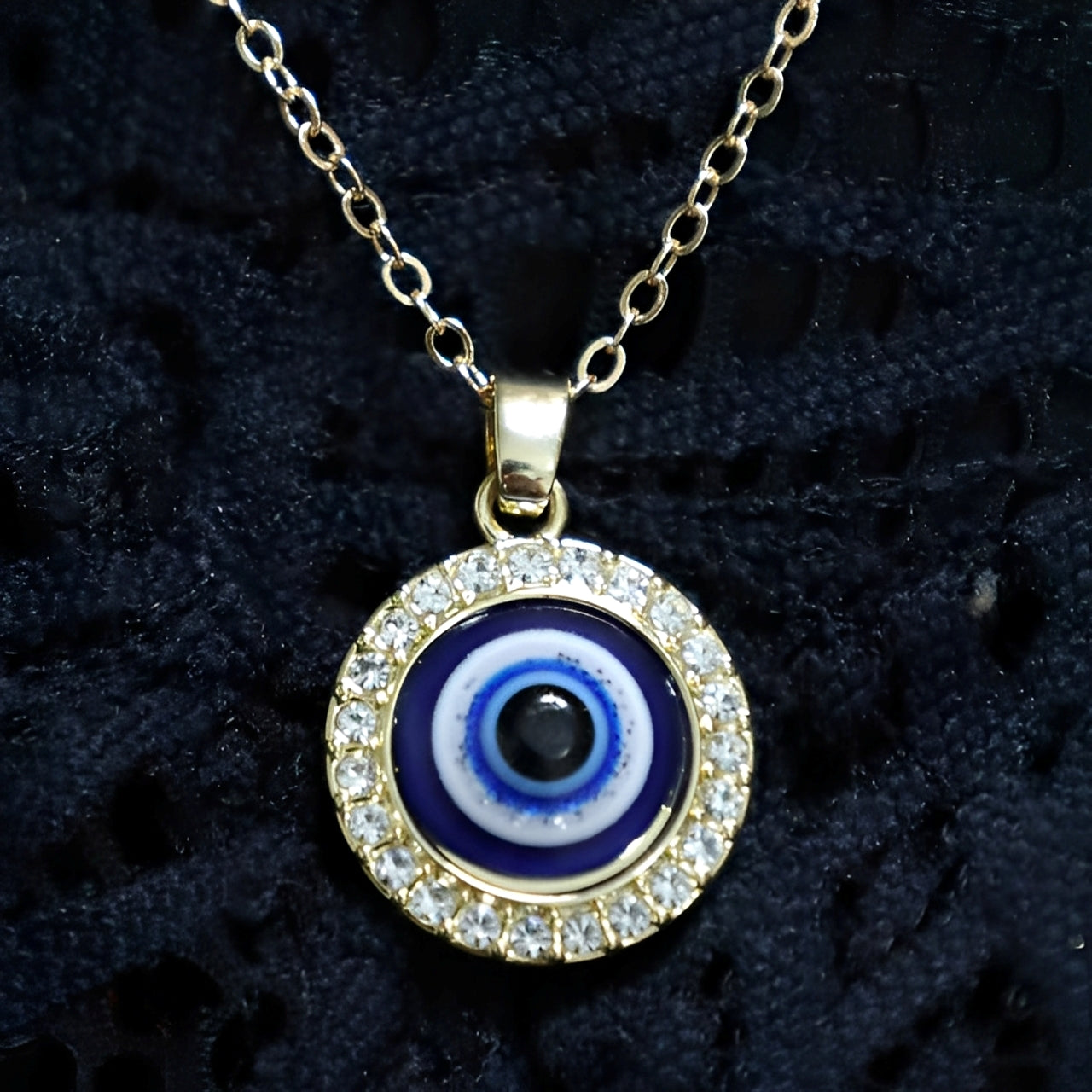 Eleni – Collar con Ojo Azul Protector Matiasma