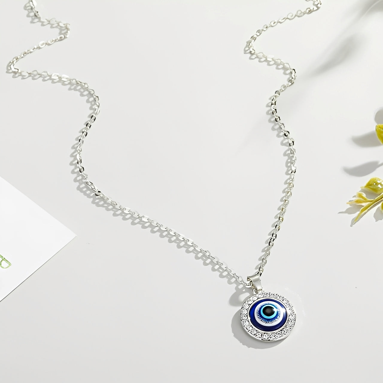 Eleni – Collar con Ojo Azul Protector Matiasma