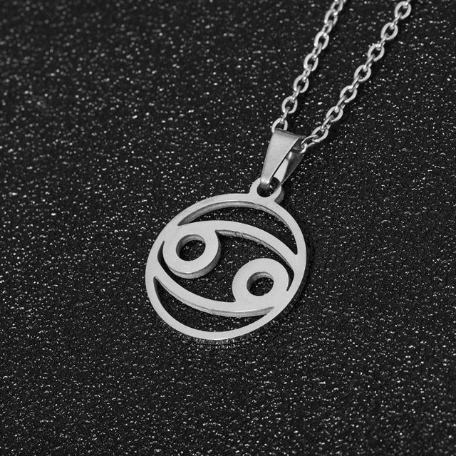 Astra – Collar zodiacal con colgante de 12 constelaciones