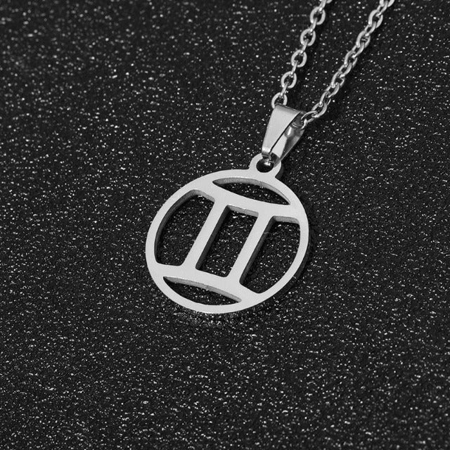 Astra – Collar zodiacal con colgante de 12 constelaciones