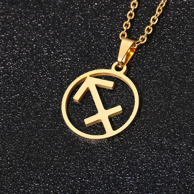 Astra – Collar zodiacal con colgante de 12 constelaciones