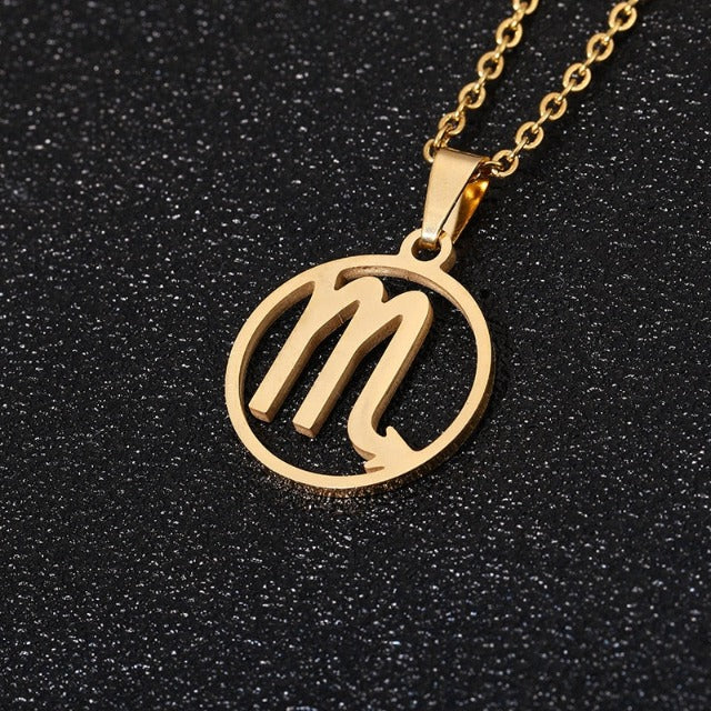 Astra – Collar zodiacal con colgante de 12 constelaciones