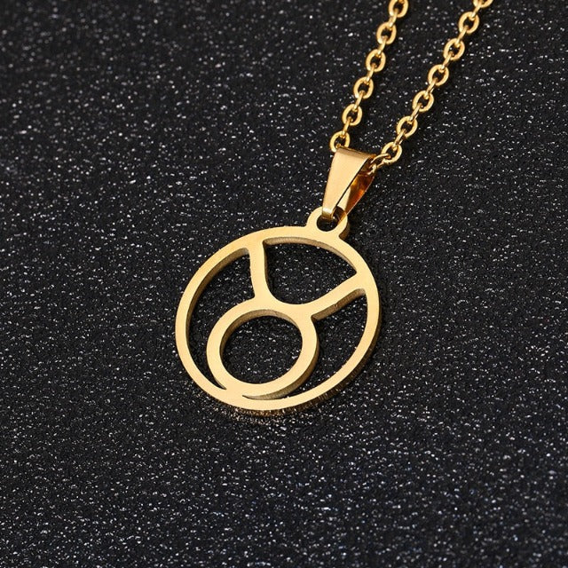 Astra – Collar zodiacal con colgante de 12 constelaciones