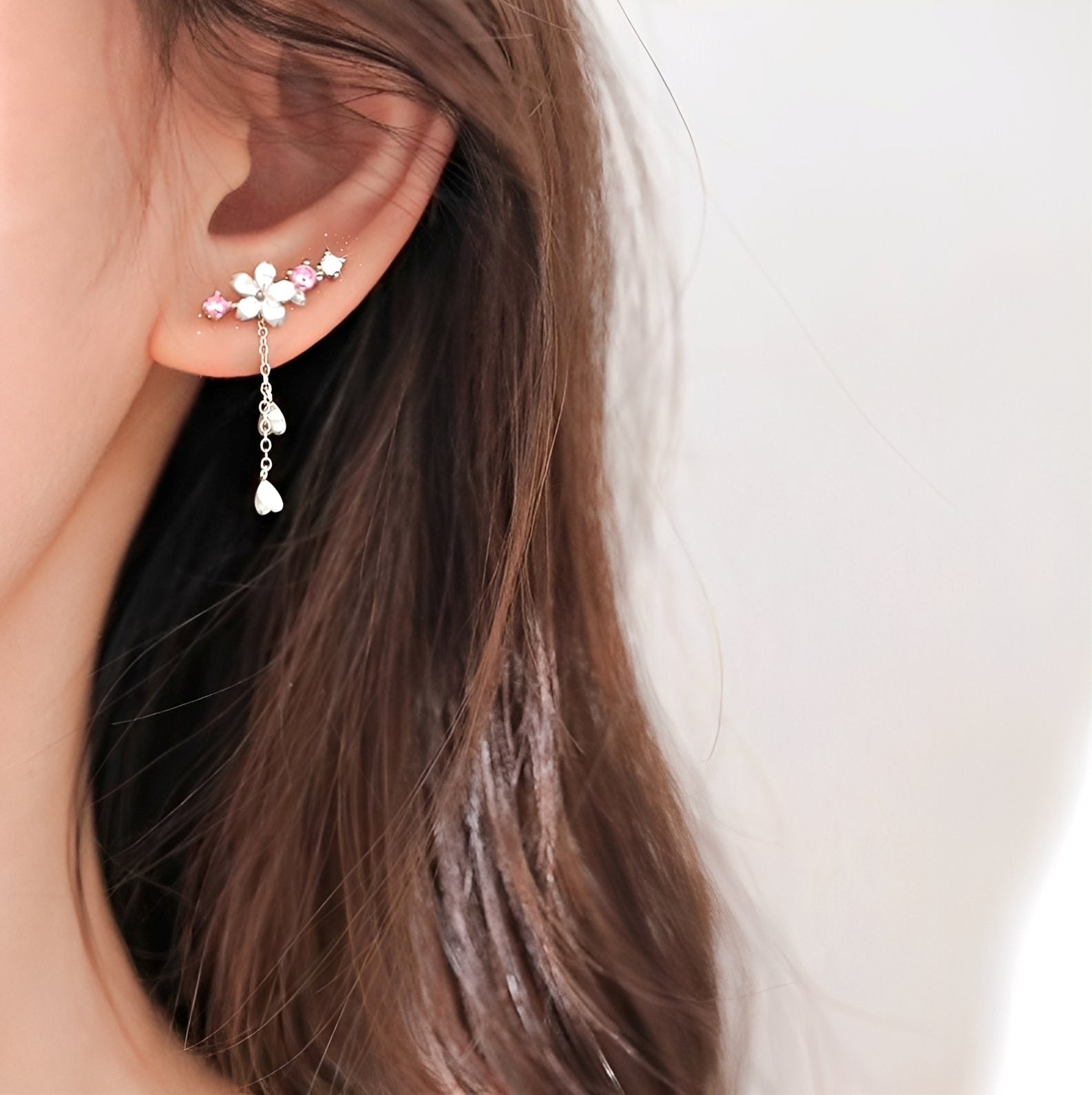 Sakura – Pendientes de flor de cerezo