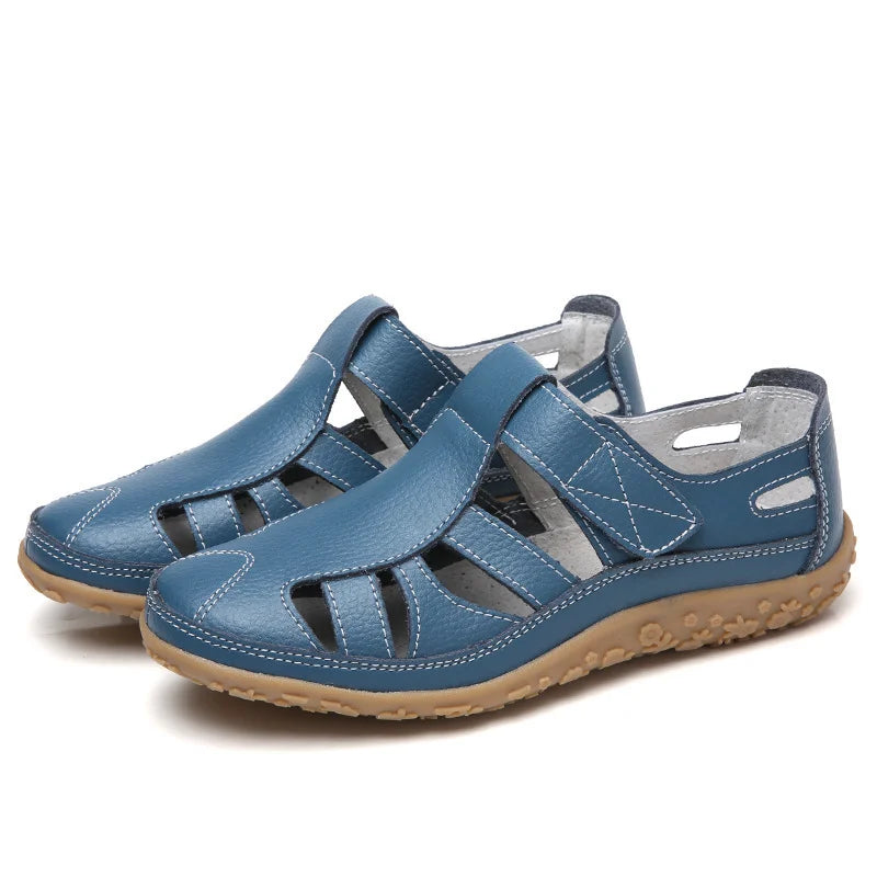 Marshana - Sandalias antideslizantes cómodas para mujer