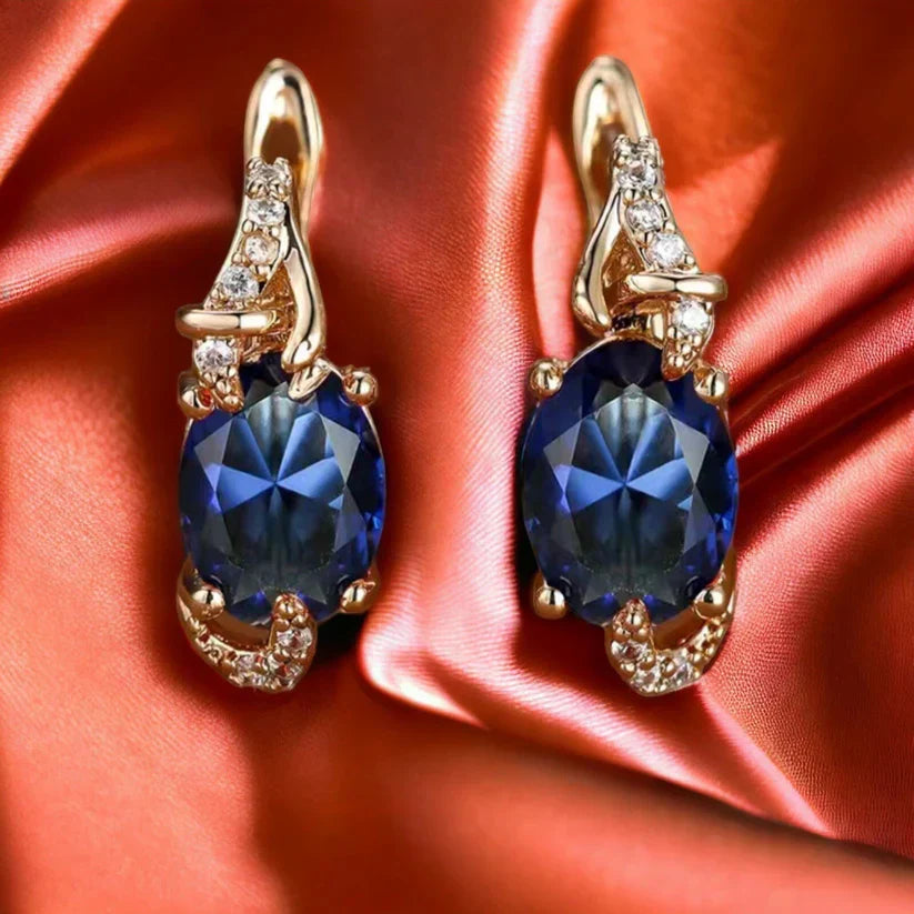 Rania – Pendientes dorados Noche Royale
