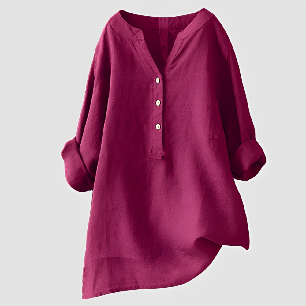 Evelyn - Blusa con botones