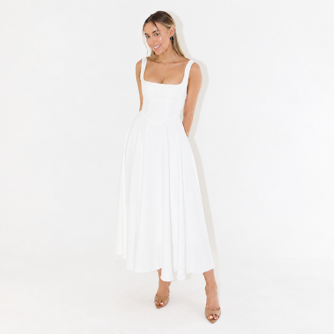 Melisandre - Midi Vestido Damas, Elegante & Versátil