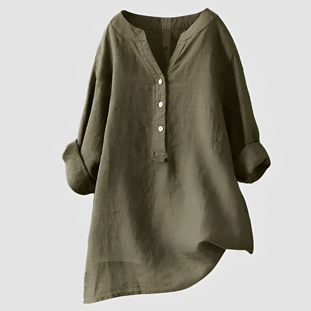 Evelyn - Blusa con botones