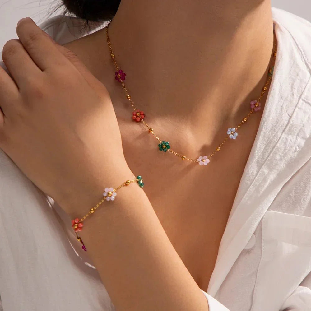 Eliane – Joyería floral primaveral