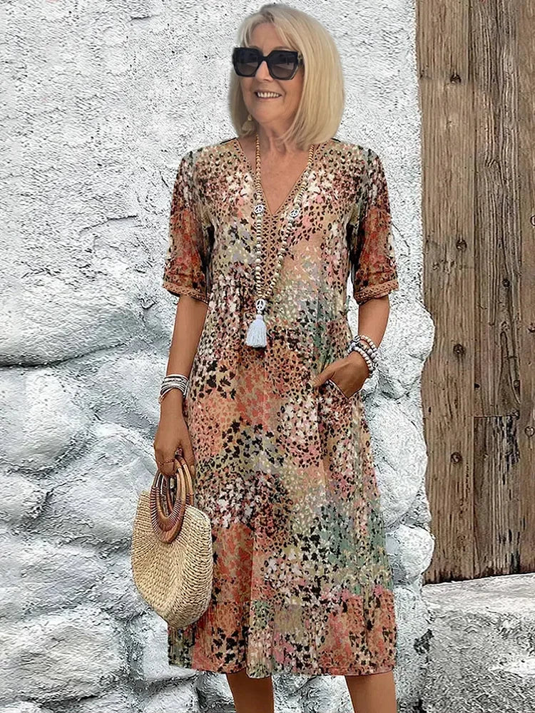Tanya – Elegante vestido de verano para dama