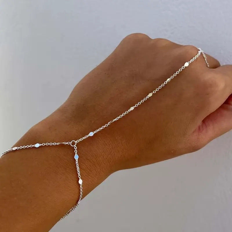 Lynda – Pulsera de cadena oriental elegante