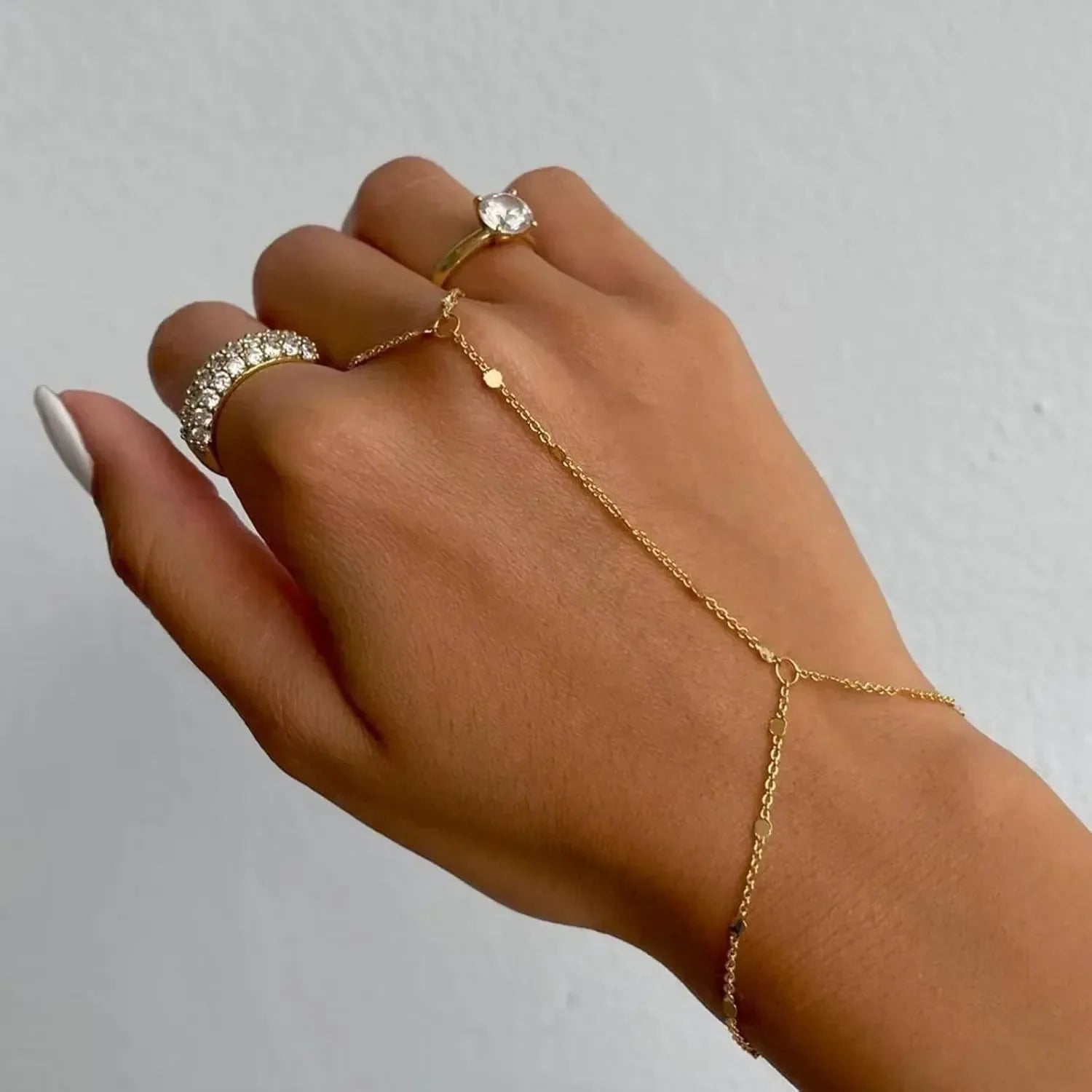 Lynda – Pulsera de cadena oriental elegante