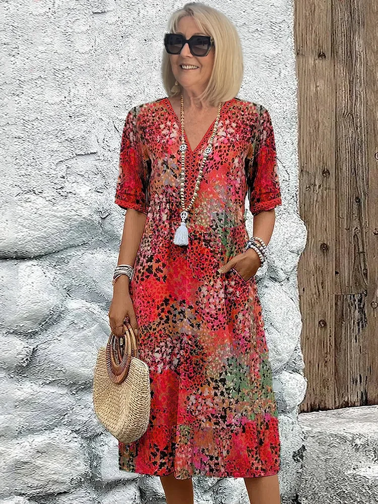 Tanya – Elegante vestido de verano para dama