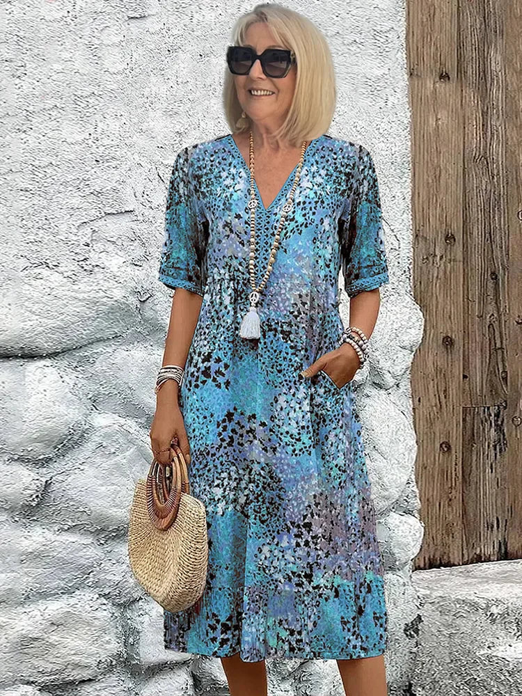 Tanya – Elegante vestido de verano para dama