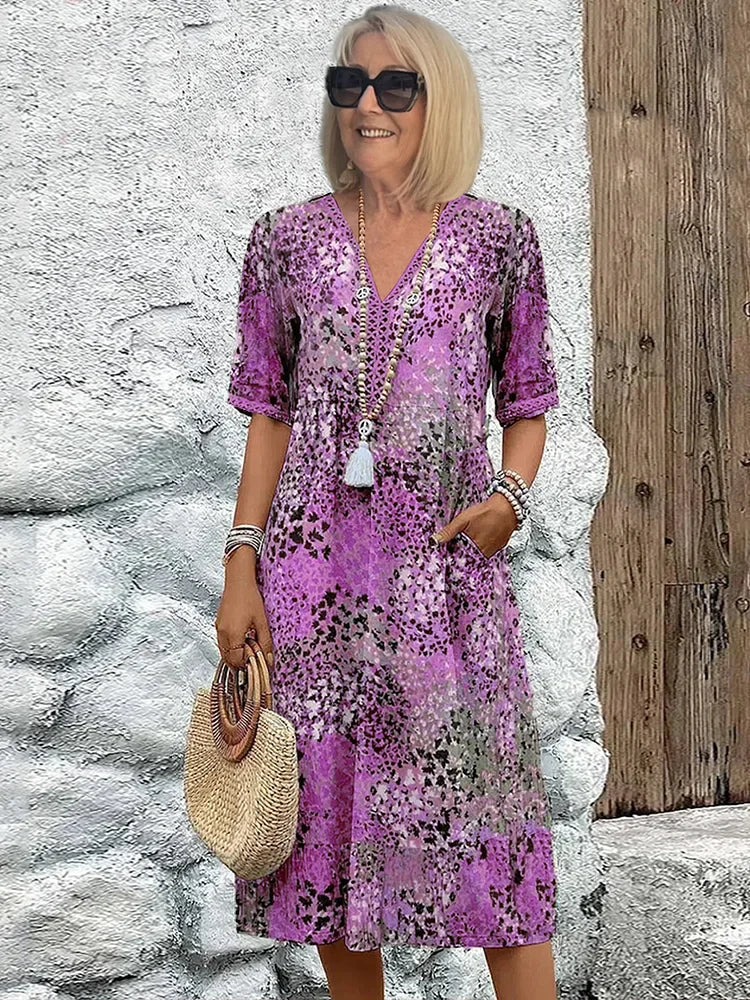 Tanya – Elegante vestido de verano para dama