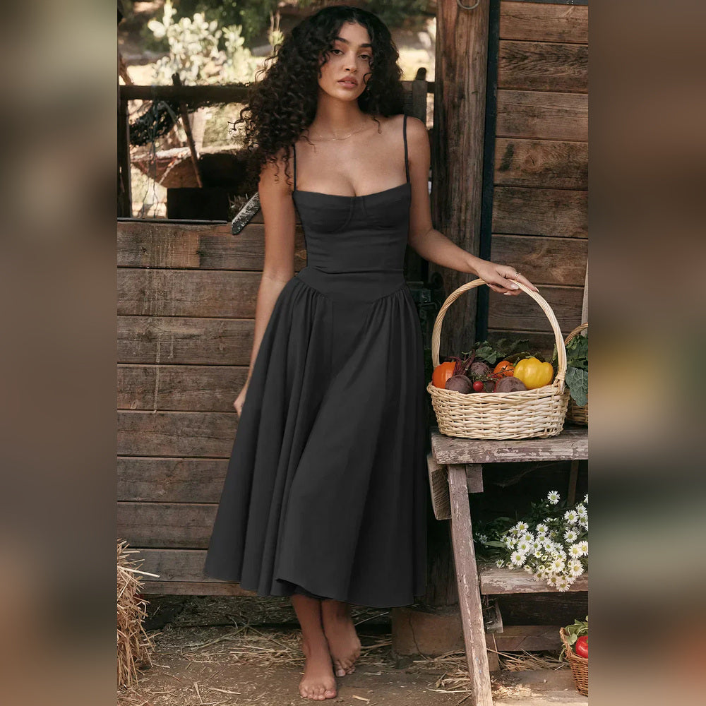 Diana - Vestido Midi con Corset