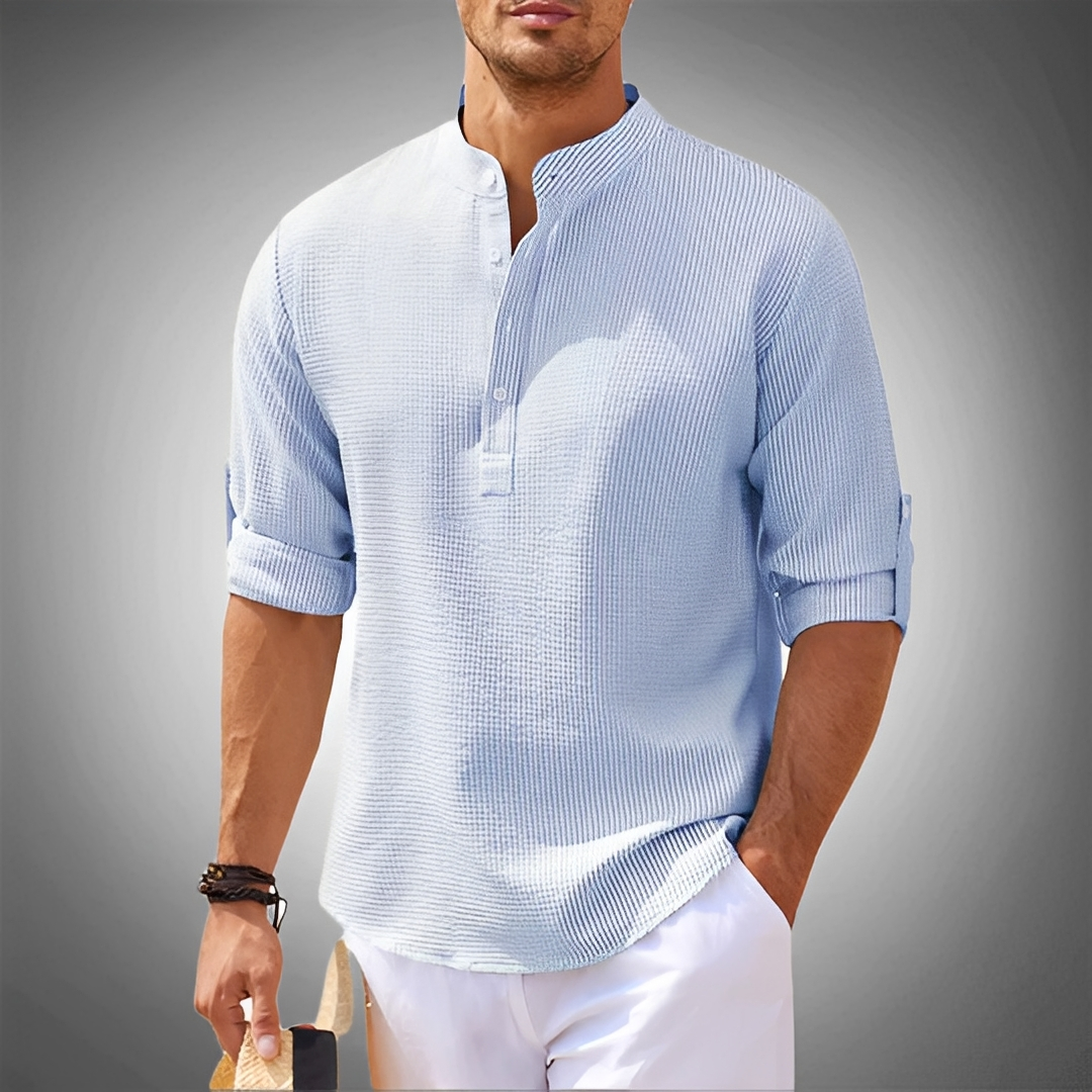 Adriennes - Camiseta de manga larga cómoda