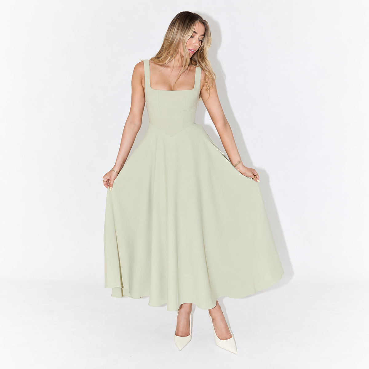 Melisandre - Midi Vestido Damas, Elegante & Versátil